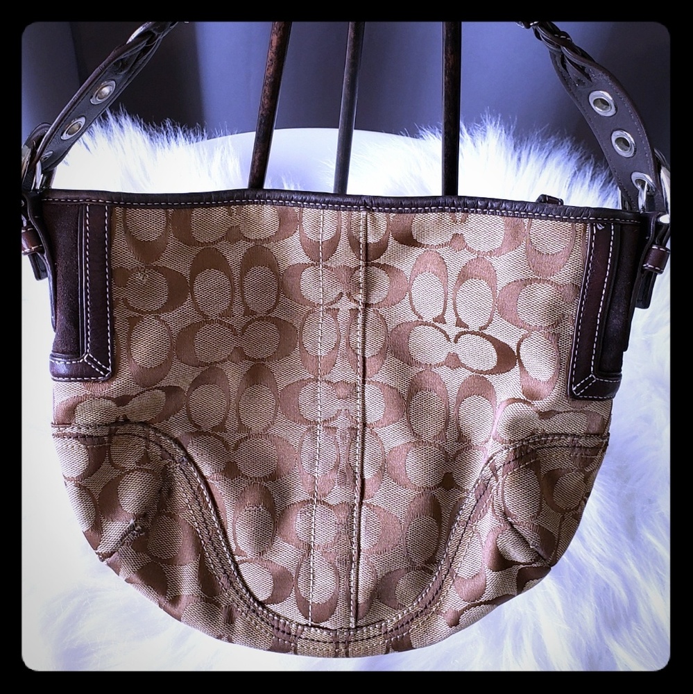 Monogram Coach Purse